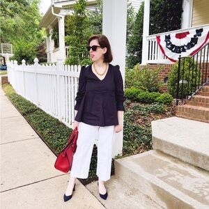 Tuckernuck Blouse in Navy